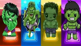 Hulk Chibi Anime VS Hulk Chibi Anime VS Hulk Chibi Marvel VS Hulk Chibi Marvel | Tiles Hop EDM Rush
