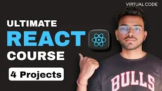 Ultimate React Course in hindi 🚀 | 4 Projects | Learn From Scratch