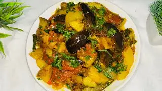 ALOO BAINGAN KI SABJI RECIPE || VEG RECIPE || EASY RECIPE……