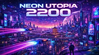 Neon Utopia 2200: On the Edge of Tomorrow | Sci-Fi AI Short Film (4K)