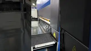 Let's feel the charm of bending machines and robotic arms together! #bendingmachine #productionline