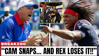 Cam Newton GOES AT Rex Ryan &mdash; Shedeur Sanders Argument Gets WILD 😳💥