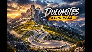 Dolomites Alps Pass | Stunning 4K Drone Cinematic Travel Film