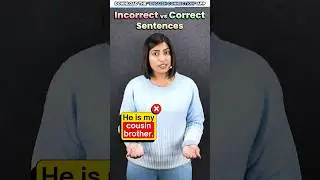 13 ❌ Incorrect vs ✅ Correct Sentences, Spoken English Practice, Kanchan English Connection #shorts