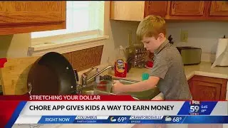 Chore app gives kids way to earn, learn about money