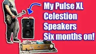 My @CelestionUK Pulse XL 15 inch speakers Six Months later!