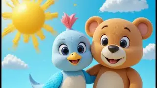 Happy Kids Rhyme 🌟 Learn & Sing with Fun | Cute Educational Song for Children
