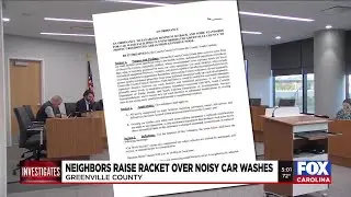 Neighbors raise racket over noisy car washes in Greenville Co