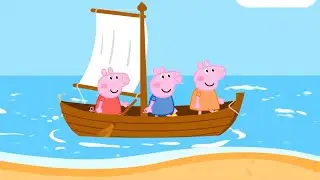 Peppa Enjoys a Calm Boat Ride at Sea With Funny Moments 🌊⛵ | Funny Peppa Story