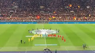 Roma-Bod&oslash;/Glimt, l'inno della Conference League