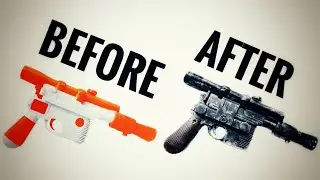 Painting a Han Solo Blaster