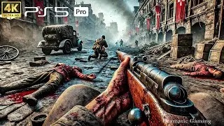 PS5 Pro Call of Duty Vanguard 4K Ultra HD Graphic Gameplay The Fourth Reich Part 07