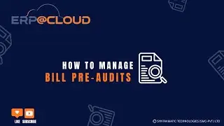 Bill Pre Audits