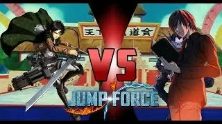 Levi Ackerman vs Light (Jump Force) (4K)