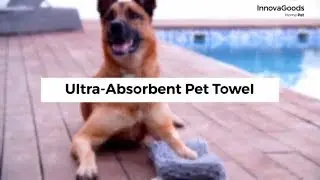 InnovaGoods Home Pet Ultra Absorbent Pet Towel