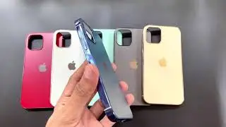 Soft Silicone Case With Chrome Sided For iPhone 12 Series