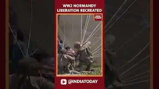 D-Day Anniversary: 300 Paratroopers From Us, UK And Belgium Recreate Liberation Of Normandy