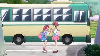 Nodoka Hanadera meet Hikaru Hoshina in Precure All-Stars: Miracle Leap (2020)