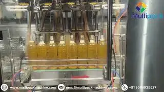 Automatic Flowmatic Liquid Filling Machine for Edible Oils