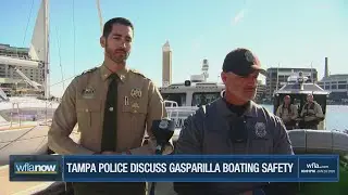 Tampa PD marine unit discusses Gasparilla boating safety
