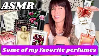 ASMR WHISPERING: 10 PERFUMES I LOVE #asmrwhispering #asmr #lofi #perfumecollection  #tapping
