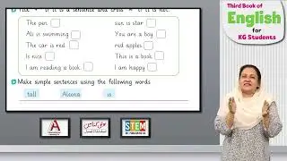 English for Kids 5+ | Sentence Building Teacher Guide | Grammar & Reading