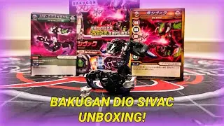 Awesome Bakugan BakuTech Dio Sivac Unboxing!