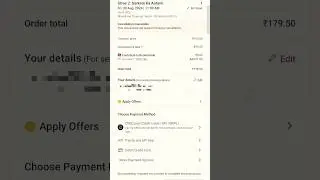 199/- Movie ticket purchase at 179/- #bookmyshow #stree2 #movie #discount #youtubeshorts #shorts #yt