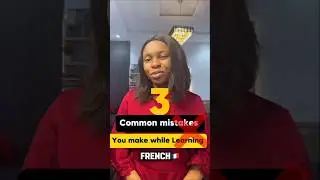 Common mistakes to avoid 👎for effective French learning !#frenchlearning