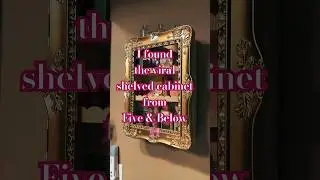 1/23 #Daily #Shopping #vlog @fivebelow Found viral cabinet! #coquette #haul using@bathandbodyworks