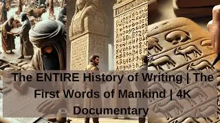 The ENTIRE History of Writing | The First Words of Mankind | 4K Documentary