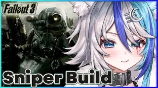 War Never Changes 🪖 Sniper Build [ Fallout 3 / Bossymoon / #vtuber ]
