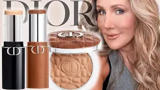 Dior Forever Bronzing Balm Stick  & Dior Perfect Foundation Stick + More GRWM Over 50  #Makeup