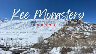 Kee Monastery in Snowy Winters, Spiti