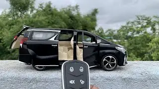 Unboxing of Scale Model Toyota Alphard | Off-Road | Scale 1:24 | Diecast | Model Car Collection |