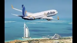 FlyDubai takeoff from Karachi Jinnah International