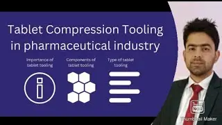 Tablet  compression tooling & Types of tooling, height & size of punch