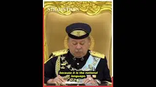 Those who reject Bahasa Melayu 'better not live in Malaysia', says King