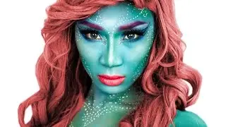 Mermaid Halloween Makeup Tutorial | ThePrinceOfVanity