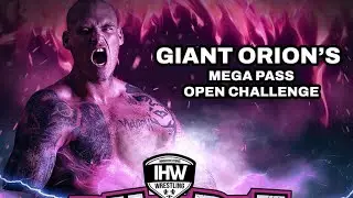 IHW Wrestling: Over The Top Rope RUMBLE - Giant Orion vs Logan Green & Starchild - Mega Pass