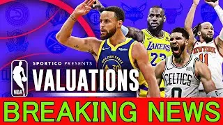 Warriors lead Sportico&rsquo;s NBA team valuations at $11.33B