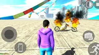 Driving Ghost Rider Bike Fast Time #indianbikedriving3d #gaming  