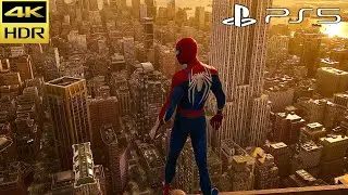 Marvel's Spider-Man 2 PS5 Free Roam with Advanced Suit 2.0 (4K HDR)