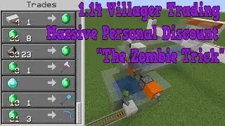 Minecraft 1.14.0 through 1.14.3 - Villager Trading, Massive Personal Discount Feature