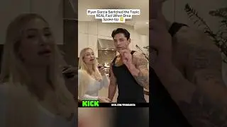 Ryan Garcia Switched the Topic REAL Fast When Drea Spoke Up #ryangarcia