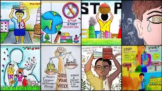 World Against Child Labour Poster Ideas 💡