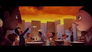 Cloudy with Chance of Meatballs (2009) The Spaghetti Twister Scene