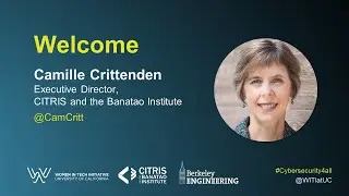 Welcome, Camille Crittenden, CITRIS and the Banatao Institute