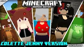 Colette Jenny Version❗Mods & Addons Minecraft PE/BE 1.21.121+