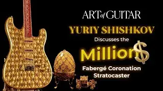 Greatest Fender Masterbuilder ever?! Yuriy Shishkov, inspirations & incredible Faberge Egg Strat!!